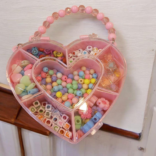 Multicolor Plastic Jewellery Making Kit for Girls