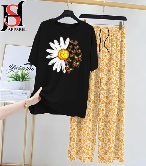 𝟮 𝗣𝗰𝘀 𝗪𝗼𝗺𝗲𝗻'𝘀 𝗦𝘁𝗶𝘁𝗰𝗵𝗲𝗱 𝗖𝗼𝘁𝘁𝗼𝗻 𝗝𝗲𝗿𝘀𝗲𝘆 𝗣𝗿𝗶𝗻𝘁𝗲𝗱 𝗡𝗶𝗴𝗵𝘁 𝗦𝘂𝗶𝘁
