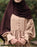 Georgette Plain Abaya With Stoller