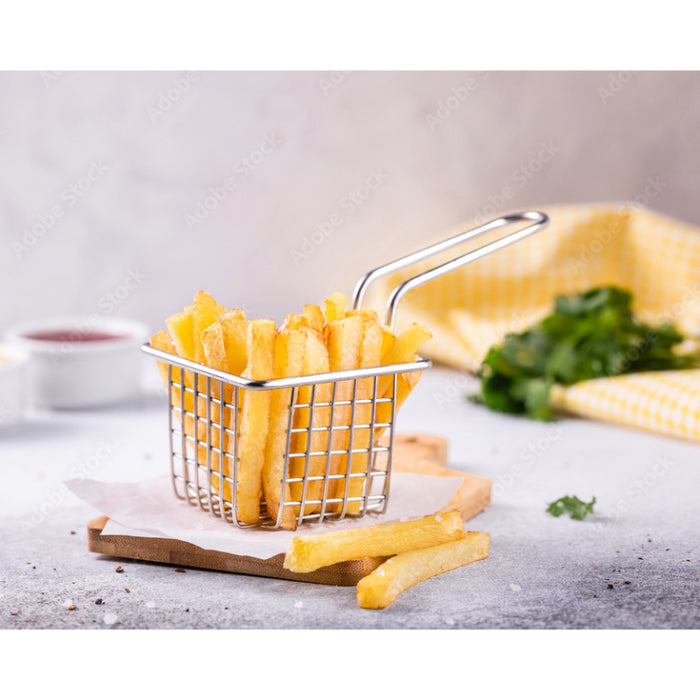 𝗠𝗶𝗻𝗶 𝗦𝘁𝗮𝗶𝗻𝗹𝗲𝘀𝘀 𝗦𝘁𝗲𝗲𝗹 𝗛𝗮𝗻𝗱 𝗖𝗮𝗿𝗿𝘆 𝗙𝗿𝘆 𝗕𝗮𝘀𝗸𝗲𝘁