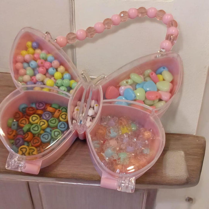 Multicolor Plastic Jewellery Making Kit for Girls