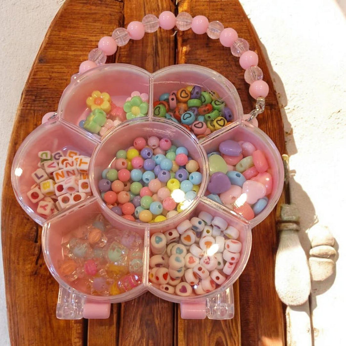 Multicolor Plastic Jewellery Making Kit for Girls