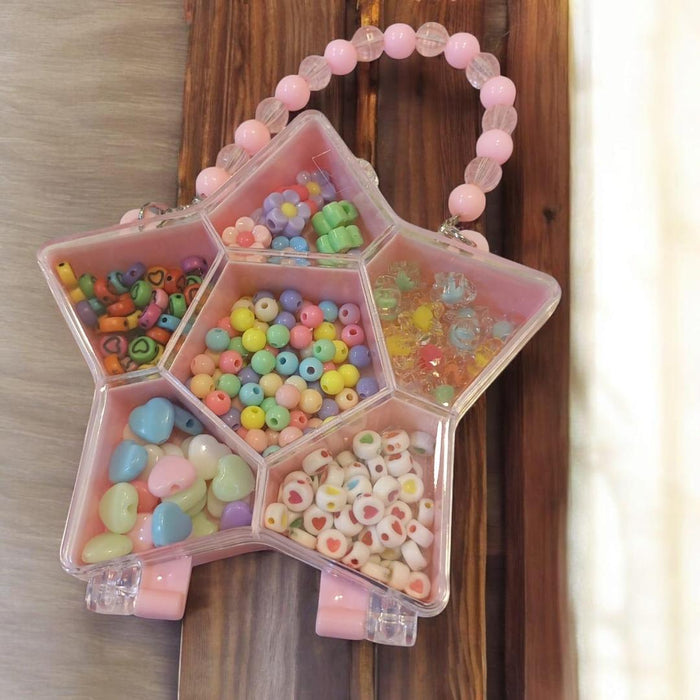Multicolor Plastic Jewellery Making Kit for Girls