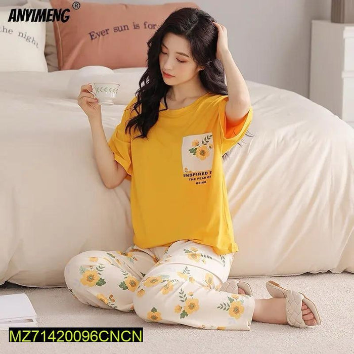 𝗪𝗼𝗺𝗲𝗻'𝘀 𝗦𝘁𝗶𝘁𝗰𝗵𝗲𝗱 𝗝𝗲𝗿𝘀𝗲𝘆 𝗣𝗿𝗶𝗻𝘁𝗲𝗱 𝗡𝗶𝗴𝗵𝘁 𝗦𝘂𝗶𝘁