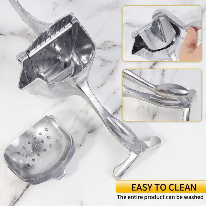 𝗠𝗮𝗻𝘂𝗮𝗹 𝗝𝘂𝗶𝗰𝗲 𝗦𝗾𝘂𝗲𝗲𝘇𝗲𝗿 𝗔𝗹𝘂𝗺𝗶𝗻𝘂𝗺 𝗔𝗹𝗹𝗼𝘆 𝗛𝗲𝗮𝘃𝘆-𝗗𝘂𝘁𝘆 𝗛𝗮𝗻𝗱 𝗣𝗿𝗲𝘀𝘀𝗲𝗱 𝗙𝗿𝗲𝘀𝗵 𝗝𝘂𝗶𝗰𝗲 𝗘𝘅𝘁𝗿𝗮𝗰𝘁𝗼𝗿